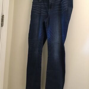 White House Black Market Blue Boot Cut Jeans